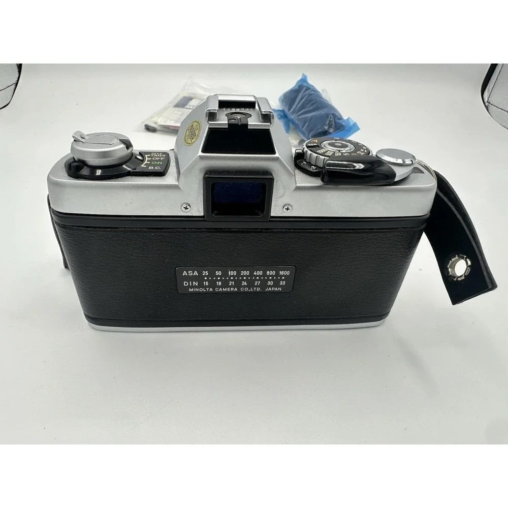 Vintage Minolta X370 N Film Camera w/ Multiple Lenses 135/35-70 & Flash